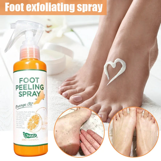 110ML Foot Peeling Spray Improve Rough Skin Available for Whole Body