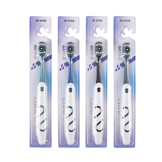 Men'Sadultuniversalharbristledtoothbrushfordeepcleaning360°Bristlesindependentpackagingwhiteningandcleaning Men'Sadultuniversalharbristledtoothbrushfordeepcleaning360°Bristlesindependentpackagingwhiteningandcleaning