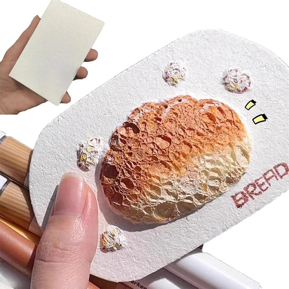 1 Set 3D Drawing Magic Canvas Sponge DIY Kid Magic Puffy Paint with Drawing Pens Foam Texture Painting Kit for Kids Art Supplies