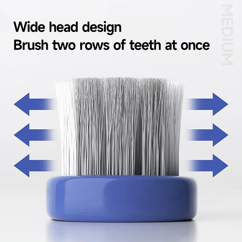 Men'Sadultuniversalharbristledtoothbrushfordeepcleaning360°Bristlesindependentpackagingwhiteningandcleaning Men'Sadultuniversalharbristledtoothbrushfordeepcleaning360°Bristlesindependentpackagingwhiteningandcleaning