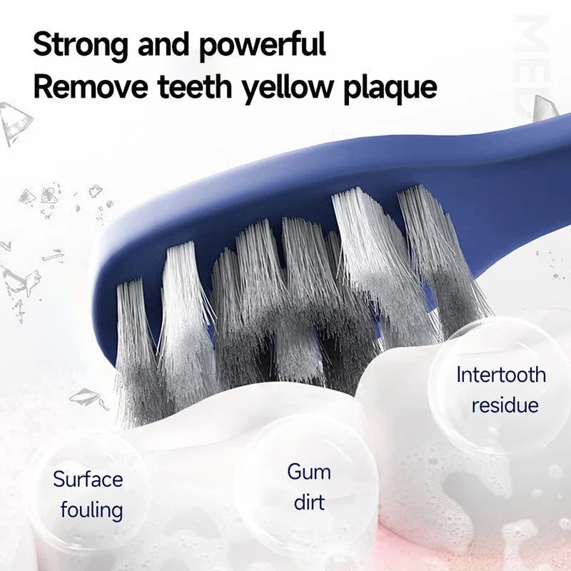 Men'Sadultuniversalharbristledtoothbrushfordeepcleaning360°Bristlesindependentpackagingwhiteningandcleaning Men'Sadultuniversalharbristledtoothbrushfordeepcleaning360°Bristlesindependentpackagingwhiteningandcleaning